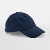 Czapka z daszkiem - mod. B57:French Navy, 100% bawełna, Szarobrązowy, One Size